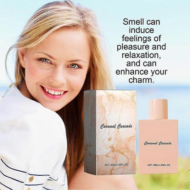 Caramel Cascade Perfume - 50ml Spray Long-Lasting Caramel Scent on Productcaster.