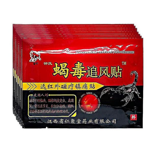 80/96pcs Medical Plaster Scorpion Venom Extract Analgesic Paste Treat Rheumatoid on Productcaster.