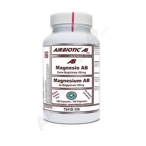 Airbiotic Magnesium bisglycinate 150mg 120 capsules on Productcaster.