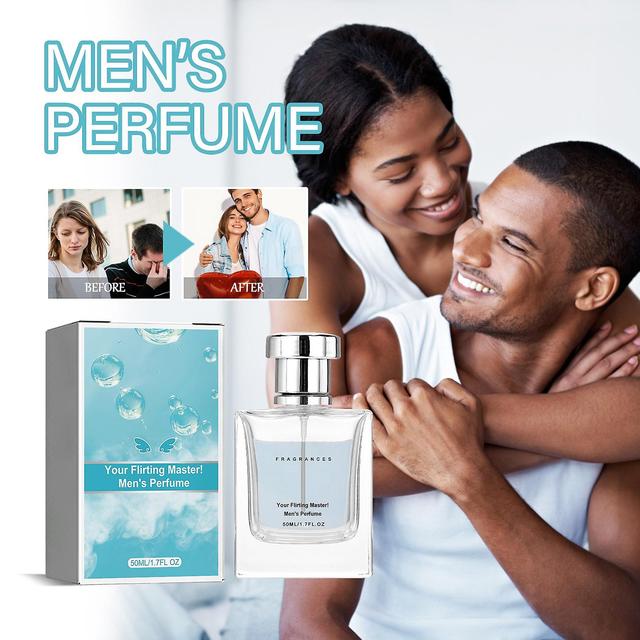 Gaoguang Men Cologne Perfume avgir en unik kombinasjon av å kombinere fersk og finjustert orientalsk 50ml 241117 Blå on Productcaster.