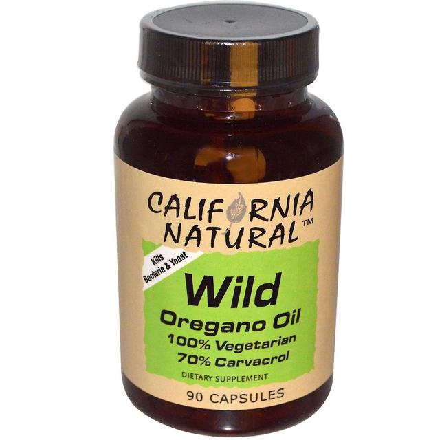 California Natural, Wild Oregano Oil, 90 Capsules on Productcaster.