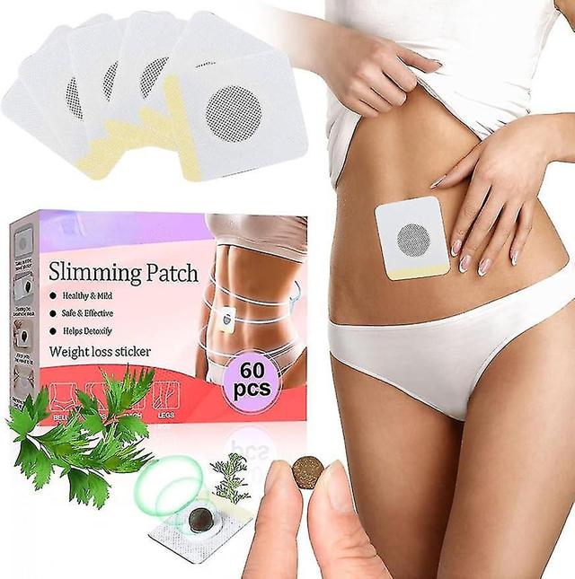 Windo Mugwort Belly Patch,natural Wormwood Essence Pills And 60pcs Belly Sticker,moxa Hot Moxibustion Navel Wormwood Sticker on Productcaster.