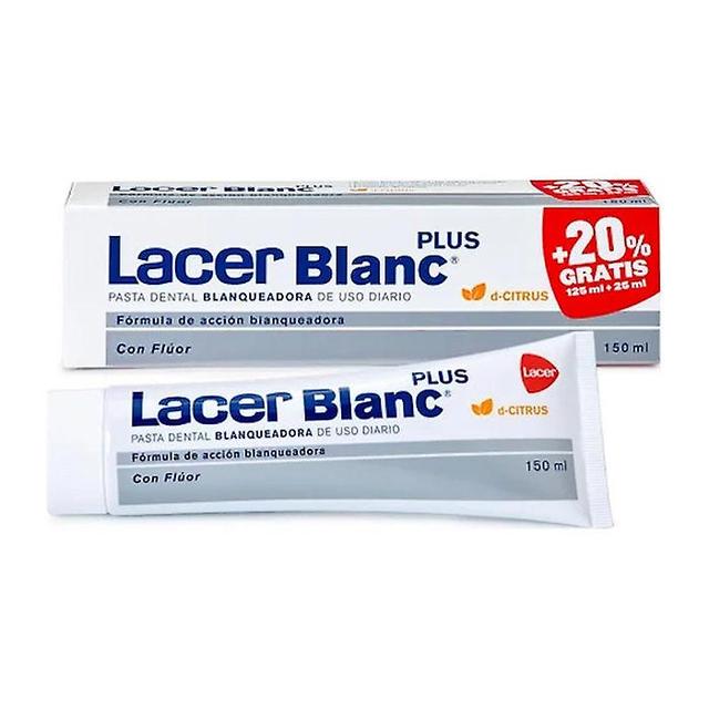 Lacer Experience freshness: lacerblanc citrus toothpaste, 150ml on Productcaster.