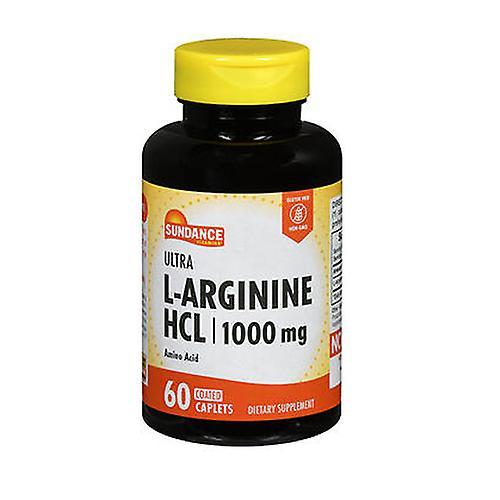 Sundance Ultra L-Arginina HCL Compresse Rivestite, 1000 mg, 60 Compresse (Confezione da 2) on Productcaster.