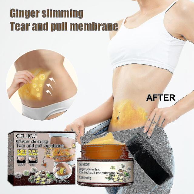 Eelhoe Body Sculpting Ginger Wrap Body Fat Burning Mud Ginger Moxibusttion Para repeler el frío y el calor a Bx on Productcaster.