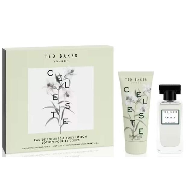 Ted Baker Floret Celeste Gift Set For Her 50ml EDT & 100ml Body Lotion on Productcaster.