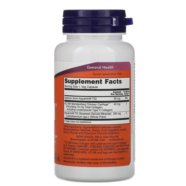 Now Foods, UC-II Joint Health, Undenatured Type II Collagen, 120 Veg Kapseln on Productcaster.