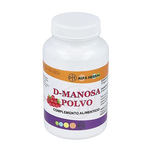 Alfa Herbal D-Mannose Vegan 125 g of powder on Productcaster.