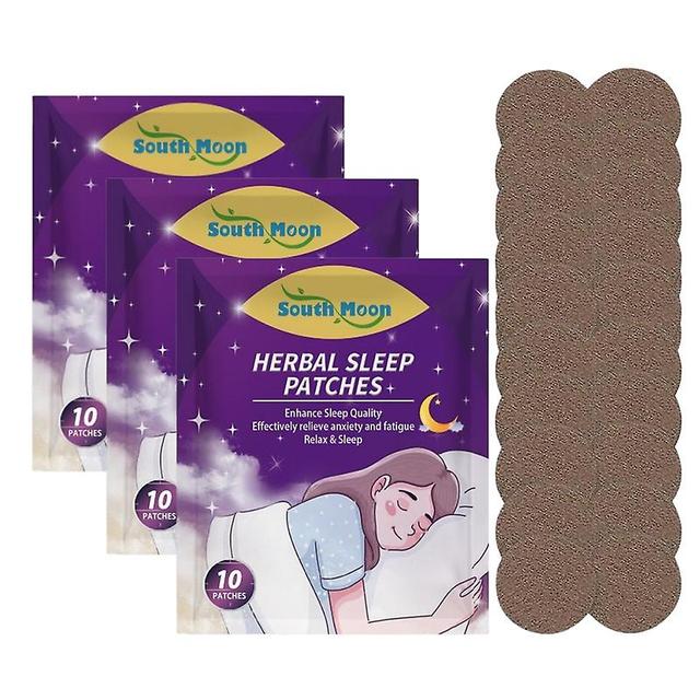 10/30/50Pcs Sleep Patches, Sleep Patches para adultos força, dormir bem a noite toda, ajuda a restaurar o sono profundo 30Pcs on Productcaster.