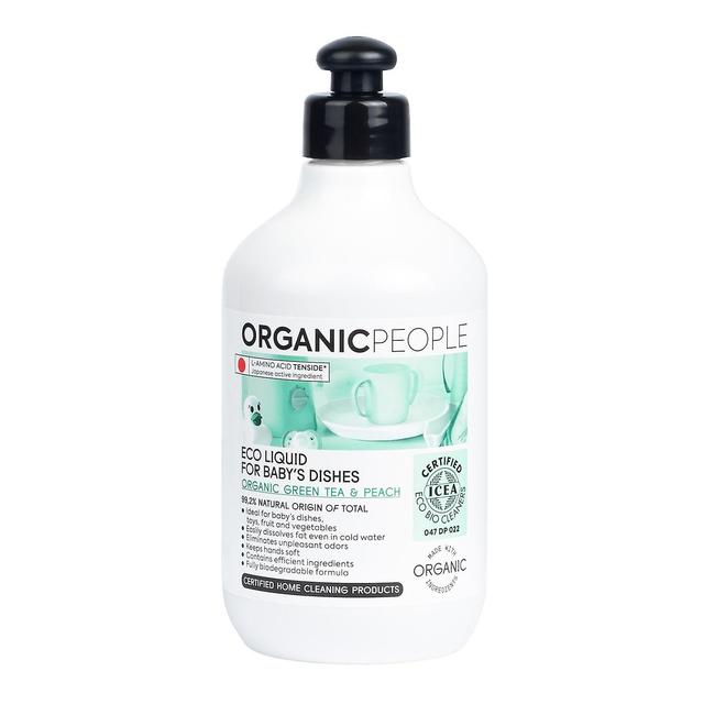 Organic People Luomu ihmiset vihreä tee &; persikka eko vauvan astianpesuaine 200ml on Productcaster.