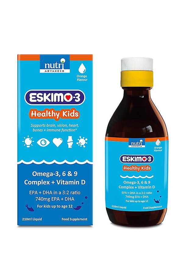 Nutri advanced eskimo-3 healthy kids orange flavour on Productcaster.