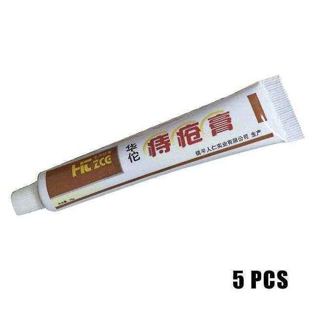 Hemorrhoids Cream Ointment Anti-inflammatory Gels Soothing Effect For Anal 5pcs on Productcaster.