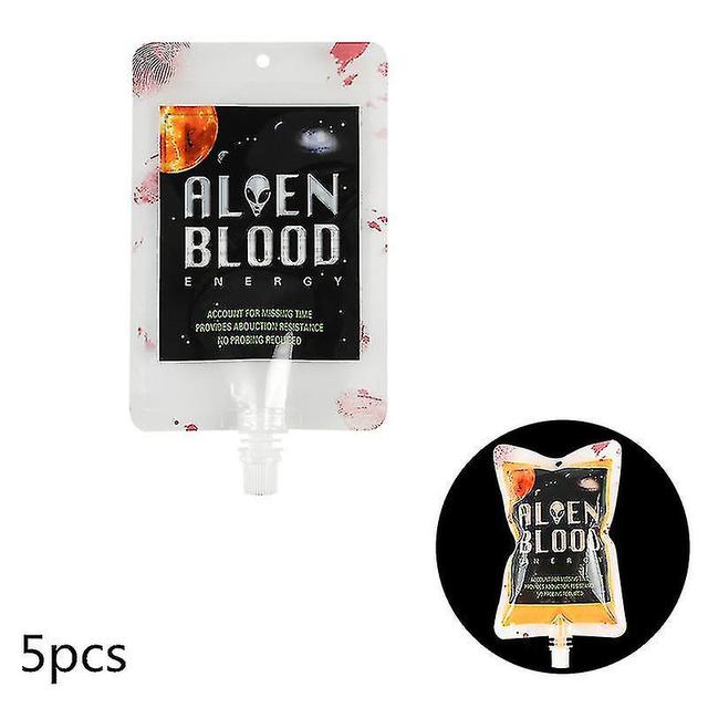 Blood Bag 400ml Pvc Food Grade Drink Bag For Haloween Party Decor Horror Props Cosplay Vampire Blood Pouch Energy Pack123 B02 on Productcaster.