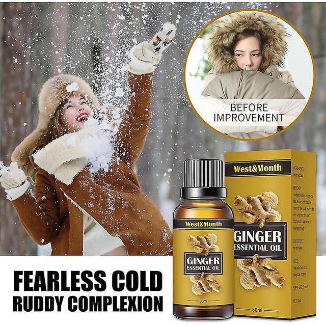 Ginger Slimming Oil for Belly Fat Detox and Stomach Massage - Anti-cellulite and Healthy Body Massage Oil on Productcaster.