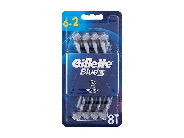 Gillette - Blue3 Comfort Champions League - Dla mężczyzn, 8 szt. on Productcaster.