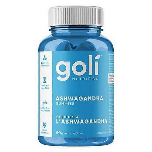 Gominolas Ashwagandha, 60 unidades de Goli on Productcaster.