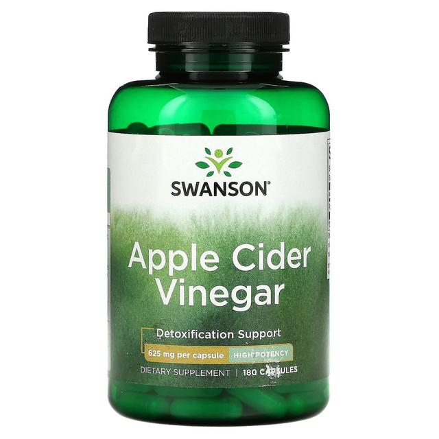 Swanson, Vinagre de sidra de manzana, 625 mg, 180 cápsulas on Productcaster.