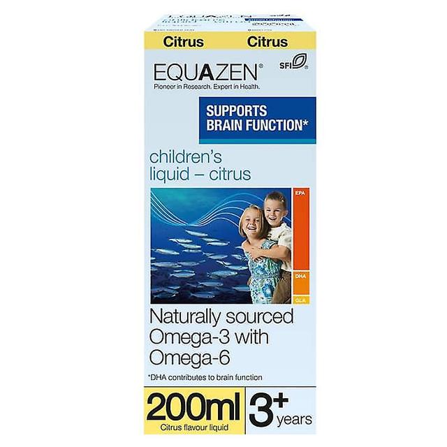 Equazen children's liquid citrus flavour on Productcaster.