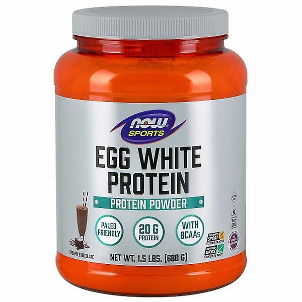 Now Foods Protéine de blanc d’œuf, chocolat riche 1,5 lb (paquet de 6) on Productcaster.