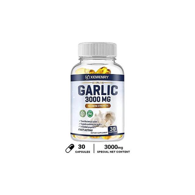 Vorallme Organic Garlic Extract Capsules 30 Capsules on Productcaster.