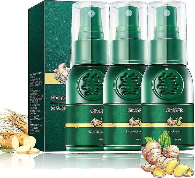 Lanou Hair Growth Essence Spray, Korea Ginseng, 30ml, 3pcs, Anti-loss on Productcaster.