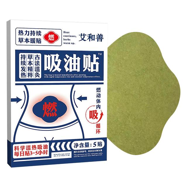 Hefansi Wormwood Lazy People Oil Absorbing Patch Wormwood Oil Absorbing Sticker Heat Continuous Herbal Warm Sticker Temperature Continuous Heat on Productcaster.