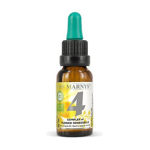 Marny's Formula 4 Floral Complex Fear 20 ml of floral elixir on Productcaster.