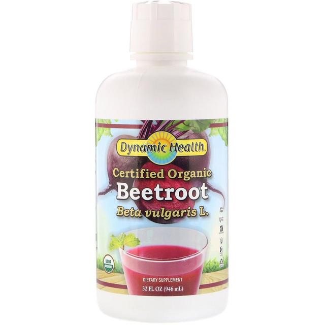 Dynamic Health Laboratories, Certified Organic Beetroot, 32 fl oz (946 ml) on Productcaster.