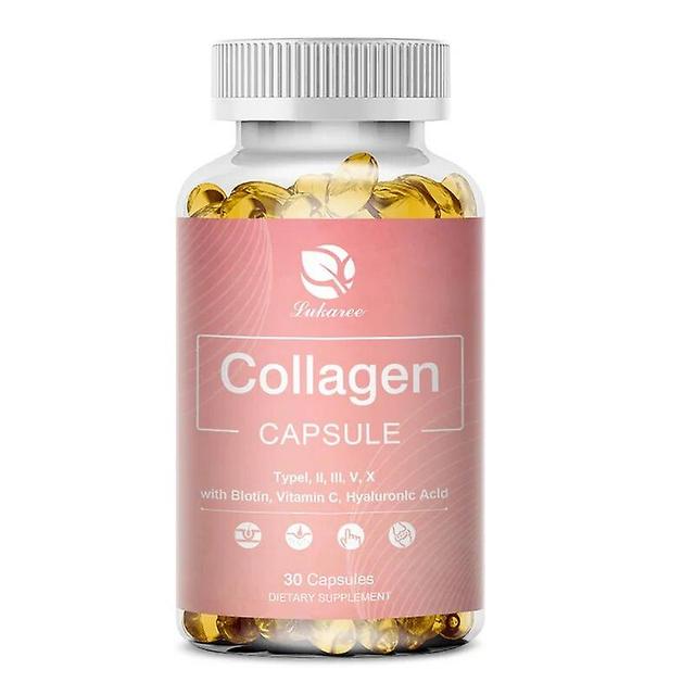 Venalisa Lukaree Collagen Capsules Antioxidant Brighten Darkness Skin Moisturizing Nourishing Deep Skin Joint & Bone Health Beauty Health 30PCS on Productcaster.