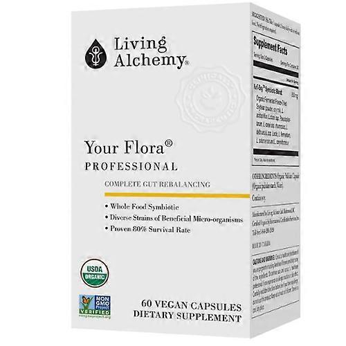 Living Alchemy Your Flora Probiotics Professional Complete Gut Rebalancing, 60 Caps (Pack of 1) on Productcaster.