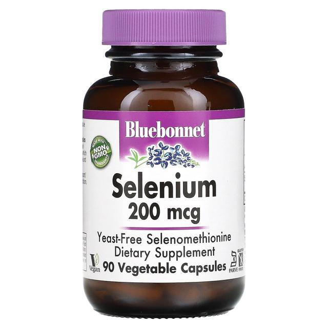 Bluebonnet Nutrition, Selenium, 200 mcg, 90 Vegetable Capsules on Productcaster.