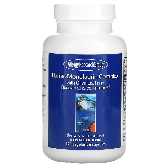 Allergy Research Group, Humic-Monolaurin Complex, 120 Vegetarian Capsules on Productcaster.