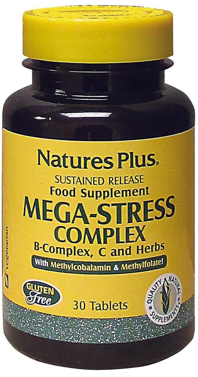 Nature's plus mega-stress complex 30's on Productcaster.