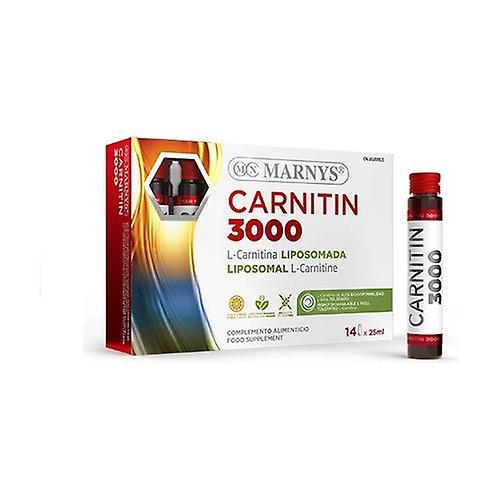 MARNYS L-Carnitine 3000 14 vials of 25ml on Productcaster.