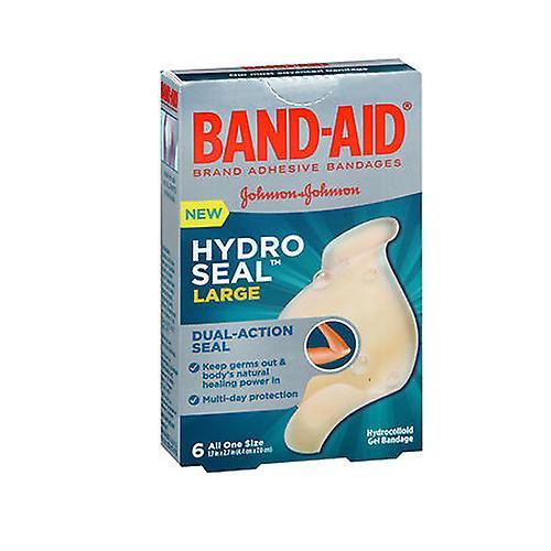 Band-Aid Hydro Seal Hydrocolloid Gel Bandages Large, 6 Each (Pack of 1) on Productcaster.