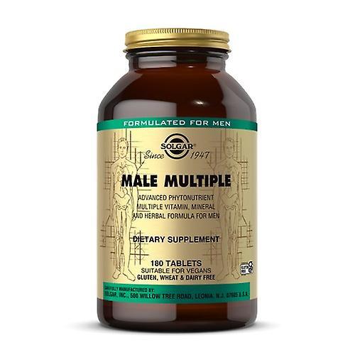 Solgar Male Multiple Tablets ,180 Tabs (Pack of 1) on Productcaster.