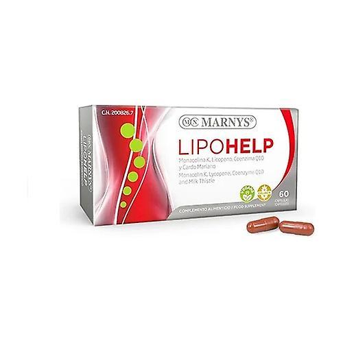 MARNYS Lipohelp lipid profile 60 vegetable capsules on Productcaster.