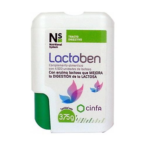 Nutritional System Lactoben 50 tablets on Productcaster.