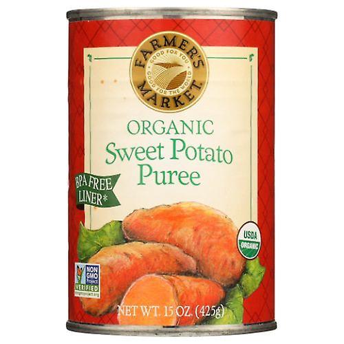 Farmers market Organic Sweet Potato Puree, Case of 12 X 15 Oz (Pack of 2) on Productcaster.