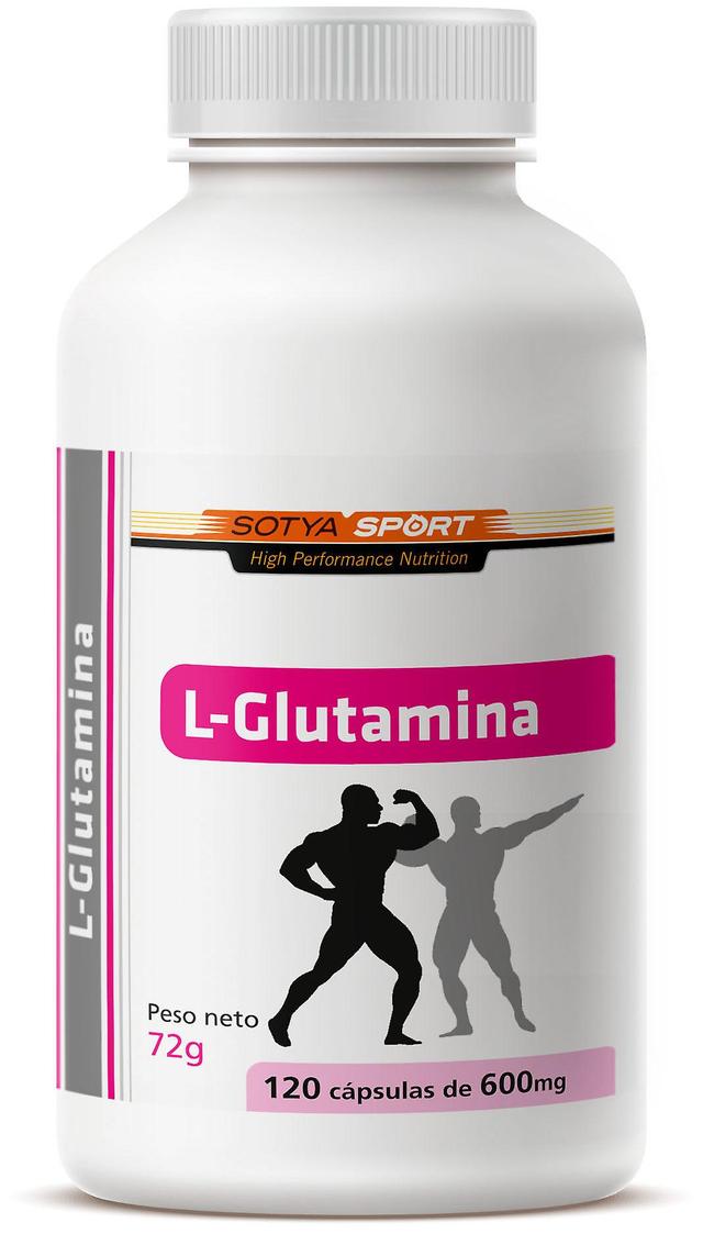 Sotya L-Glutamine 600 mg 120 Capsules on Productcaster.