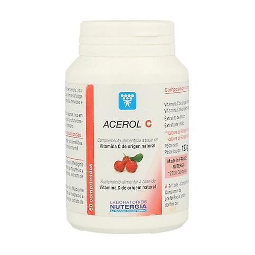 Nutergia Acerol C - C-vitamin 60 tabletter on Productcaster.