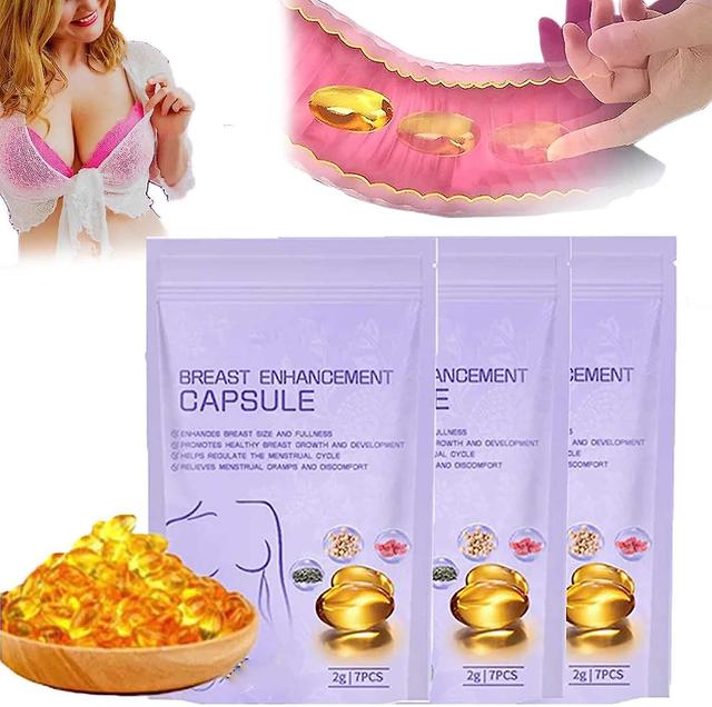 Wtowin Breast Enhancement Capsules 7pcs Boob & Breast Enlargement Supplement For Women - Bigger, Fuller, Firmer & Perkier Boobs - 7pcs -3 Set on Productcaster.