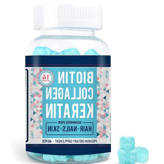 Naturalny Biotyna Kolagen Witamina Gummy Niedźwiedzie Wybielanie Skóry Pielęgnacja Włosów I Paznokci 1 szt. on Productcaster.