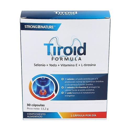 Strong Nature Thyroid formula thyroid gland 30 capsules on Productcaster.