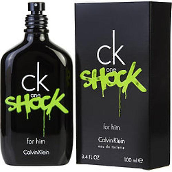 CK ONE SHOCK de Calvin Klein EDT SPRAY 3.4 OZ Para Hombre on Productcaster.