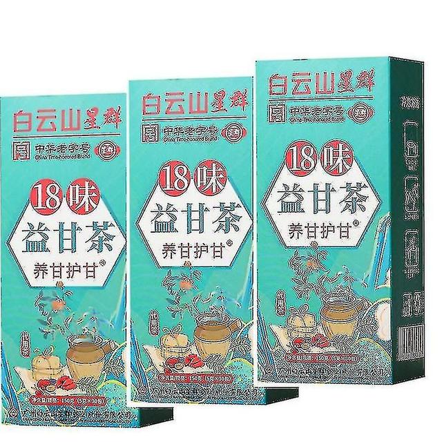 3box 18 Flavors Liver Care Tea Daily Liver Nourishing Tea 30 Pack Health Preserving Hk on Productcaster.