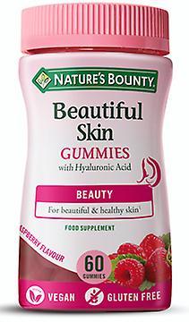 Natures Bounty Nature's Bounty Beautiful Skin Gummies with Hyaluronic acid 60 capsules on Productcaster.