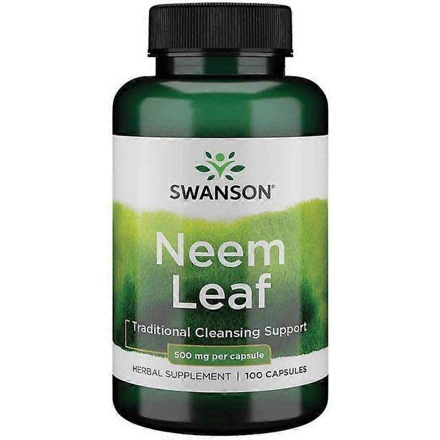 Swanson Neem Leaf 500mg Capsules 100 on Productcaster.