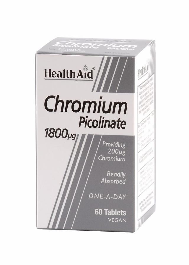 Health Aid Chromium Picolinate 200ug, 60 Tablets on Productcaster.