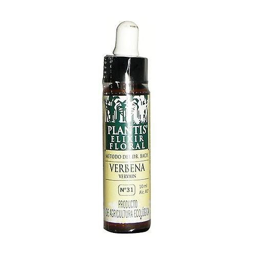 Plantis Bach Flowers Verbena-31 Organic Floral Elixir 10 ml of floral elixir on Productcaster.